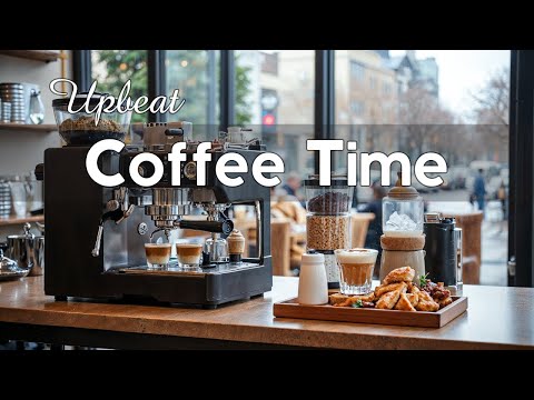 Upbeat Coffee Jazz in Morning ☕ New Year Happy Living Jazz for Positive Start & Cozy Vibes