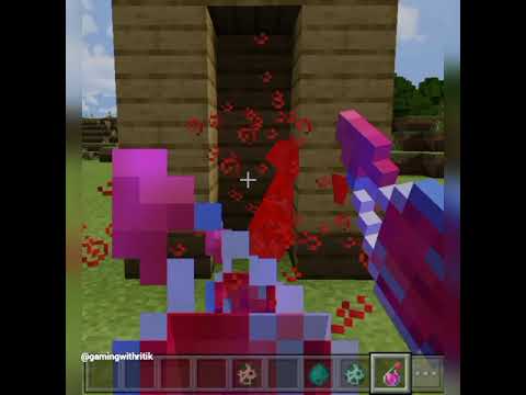 Tornado - What if you use Potion of Healing on Zombie //minecraft //#shorts