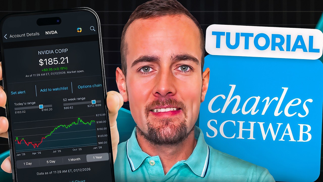 How To Use Charles Schwab For Beginners | 2026 Tutorial