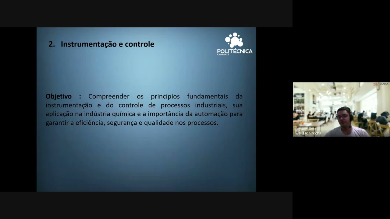Encontro 03  QUÍMICA INDUSTRIAL   Prof  WELISSON - 2024