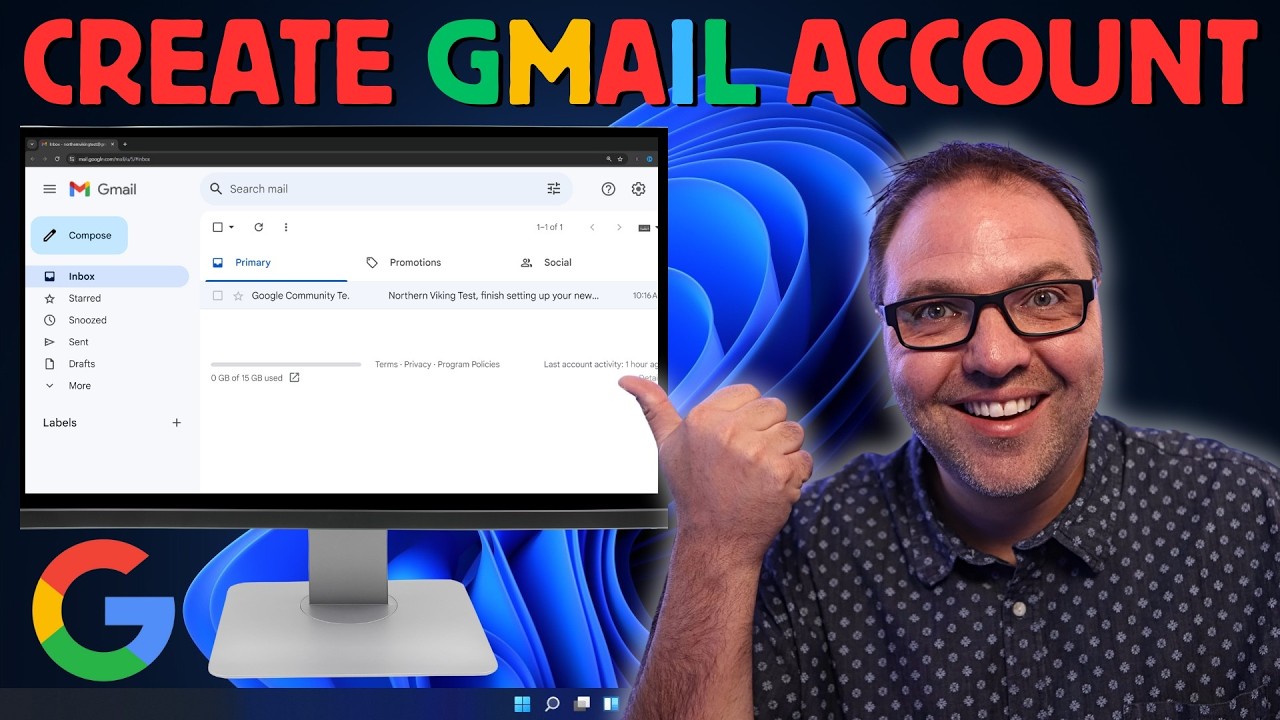 How to Create a NEW Gmail Email Account (Step-By-Step)