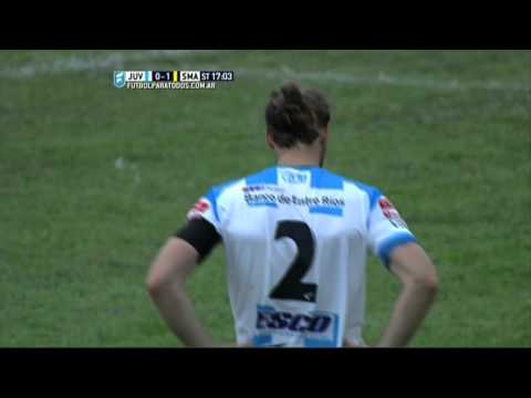 Juventud no lo pudo empatar. Juventud U. 0 - Santamarina 1. Fecha 36. Primera B Nacional 2015. FPT.