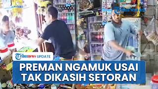Kronologi Preman di Deli Serdang Ngamuk Nyaris Bakar Warung & Ancam Bunuh Korban, Berujung Dibekuk