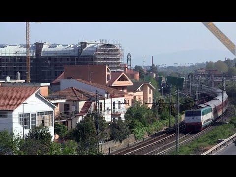 E.444R.087 con EN 235 a Monterotondo - E.444R.087 with EN 235 in Monterotondo