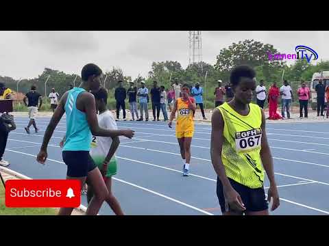 U15 girls 100m. Heat 1. GNPC Ghana’s Fastest Human Finals. Accra2024.