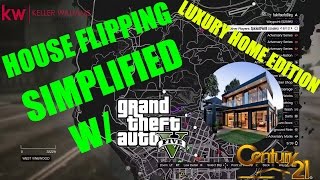 How To Flip A House - Flipping Luxury Homes - House Flipping Made Simple Using GTA:V ONLINE