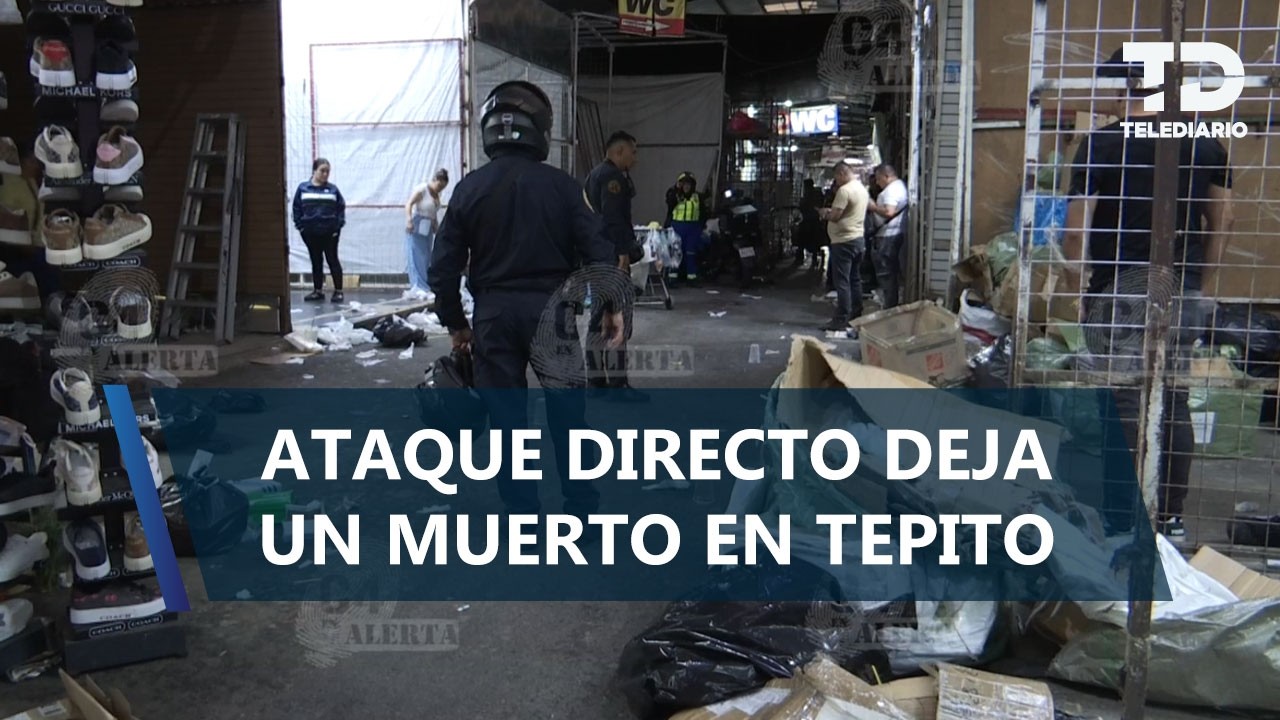 Verónica y Miguel son asesinados a balazos afuera de 'narcotienda' en el barrio de Tepito