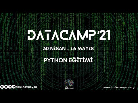 DATACAMP'21 | Python Eğitimi