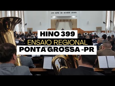 Ensaio Regional Ponta Grossa -PR 28/05/2023: Hino 399 CCB - Sou a Videira