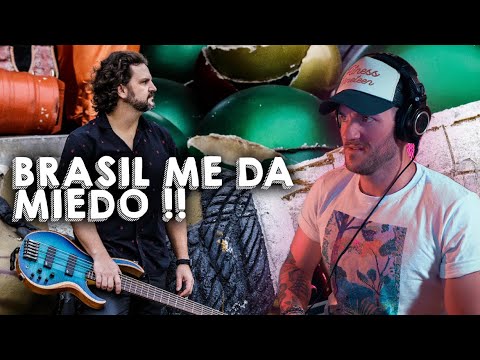 AMERICANO reacciona a Felipe Andreoli - Thorn In Our Side - feat. Simon Phillips & Dino Jelusick