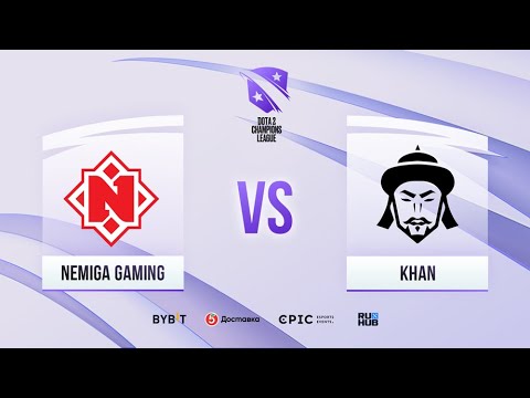 Nemiga Gaming vs Khan, D2CL 2021 Season 5, bo3, game 2 [Mortalles & Adekvat]
