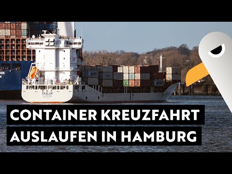 Kreuzfahrt mit einem Containerschiff 🚢 Es geht los ⚓️ Auslaufen vom CTB in Hamburg
