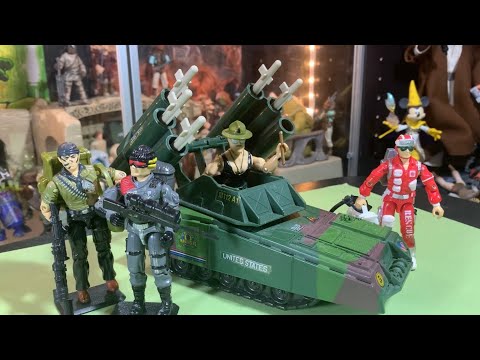 Sergeant Slaughter’s Marauders Armadillo Mini-Tank GI Joe Real American Hero Vehicle Spotlight