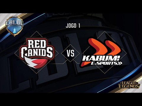 Red Canids x KaBuM (Jogo 1 - Semana 3 - Dia 1) - CBLoL 2017