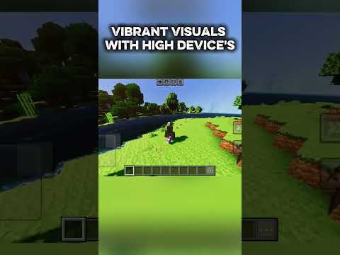 With low end device's 😥 || #shaders #mcpe #shaders #gaming #viral #shorts