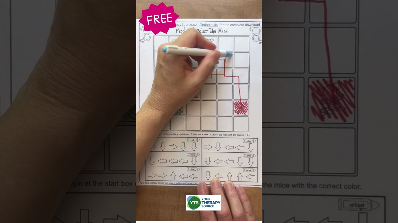 Visual Spatial Freebie