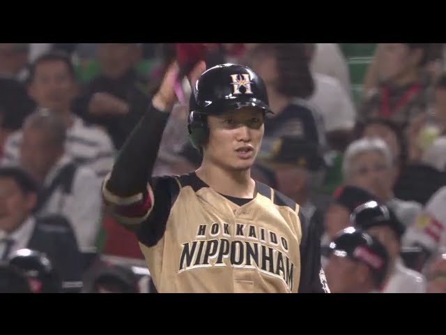 【4回表】ファイターズ打線繋がる!! 西川の先制タイムリー!! 2018/4/10 H-F