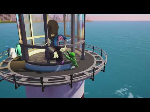 Gang Beasts gameplay!