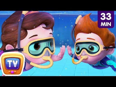 Swimming Song + More ChuChu TV Baby Nursery Rhymes & Kids Songs