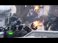 «Беркут» в огне: свыше 100 правоохранителей пострадали при столкновениях в Киеве ...