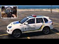 🇺🇦 Патрульна Національної Поліція України 2007 Porsche Cayenne Turbo S [957] (Ukraine Patrol Police) [Replace] 7
