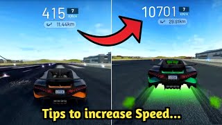 I Tried Top 10 tricks to increase Speed in Extreme Car Driving Simulator | So You don