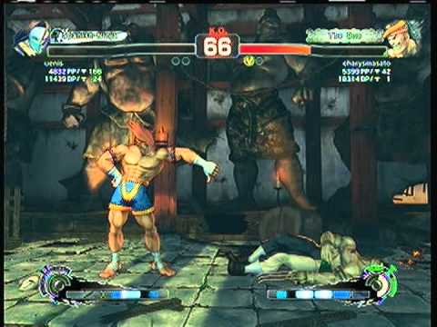 SSFIVAE: Vega (Uenis)  vs.  Adon (charysmasato) SD