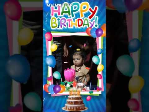 First Happy Birthday Pragati