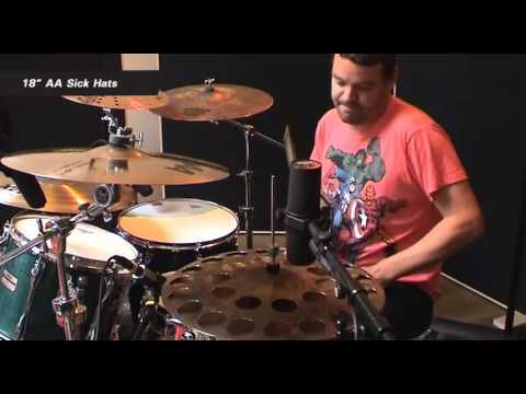 Oscar Kraal - Hihat demo - Sabian 18' AA Sick Hats