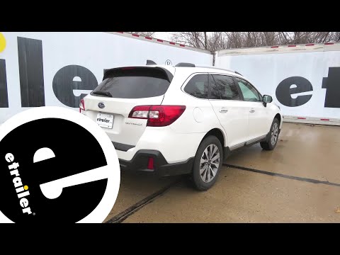 etrailer | How to Set Up Your Curt Trailer Hitch Receiver on a 2019 Subaru Outback Wagon