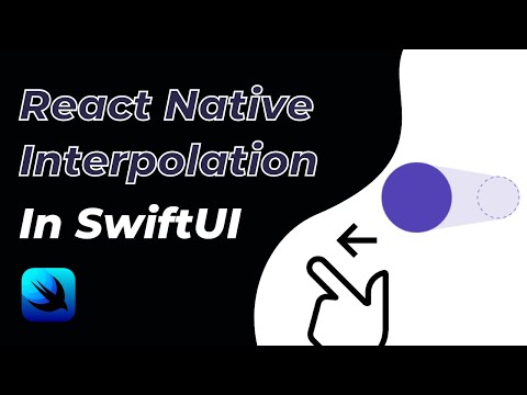 React Native Interpolation In SwiftUI - Advanced SwiftUI -  Xcode 14 - SwiftUI Tutorials