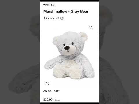 Soothing microwaveable Plush Toy - Warmies Teddy Bear #buy #soothing #toodler #parenting #baby