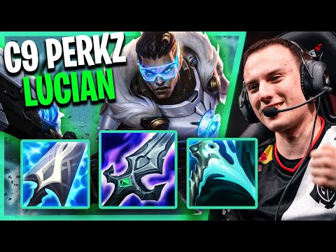 C9 PERKZ | LUCIAN vs SETT HIGHLIGHTS | PRESEASON S11 LEARN FROM THE PRO PLAYERS !