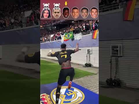 Celine, Griezmann, Vinicius JR, Mbappe, Bellingham, Ronaldo #shorts #footballshorts #ronaldo