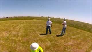 EF-1 Racer Hits Ground at 100mph and Keeps Flying...for a Bit.