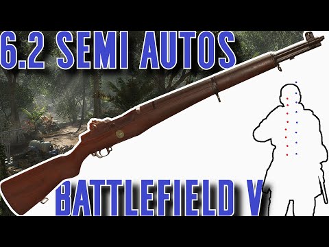 6.2 Semi Auto Rifles Recoil & TTK Comparison - Battlefield V