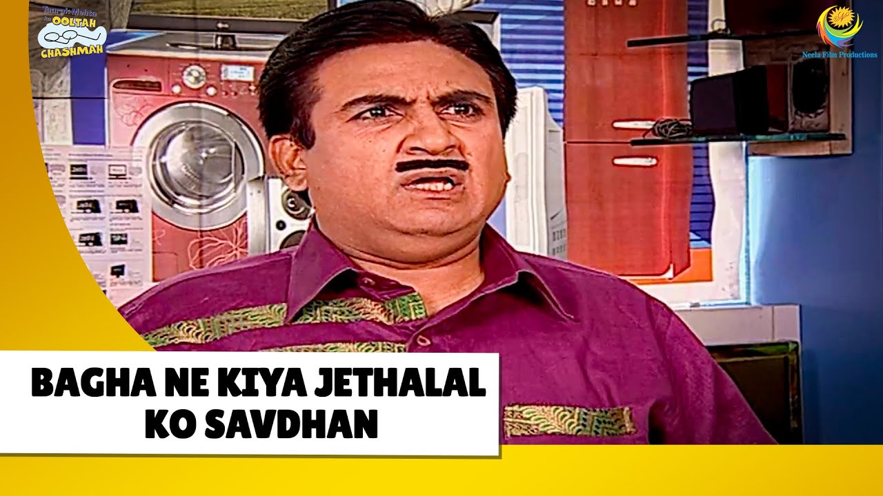 Bagha ne kiya jethalal ko savdhan! | Haste Raho Hasate Raho | Taarak Mehta ka Ooltah Chashmah