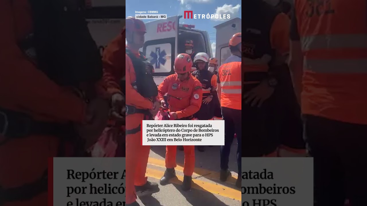 Equipe da Band Minas sofre acidente na BR-381; cinegrafista morre