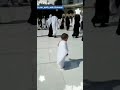Small Boy At Madina Saying Labaik Allahumma Labaik