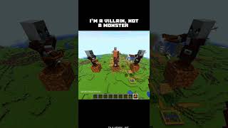 I am not a monster Minecraft #minecraft #minecraftsurvival #minecraftmoster
