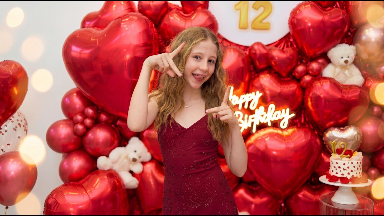 Like Nastya 12th birthday party with Friends