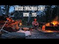 Traditional Australian Swagman Camping