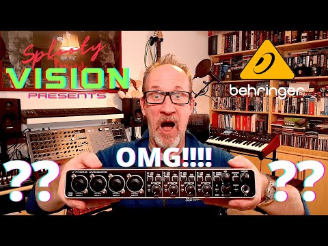 Behringer U-PHORIA UMC404HD Audiophile 4x4, 24-Bit/192 kHz USB Audio/MIDI Interface with Midas Mic Preamplifiers video review thumbnail