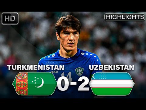 CAFA. O'zbekiston - Turkmaniston 2:0 (14.06.2023)