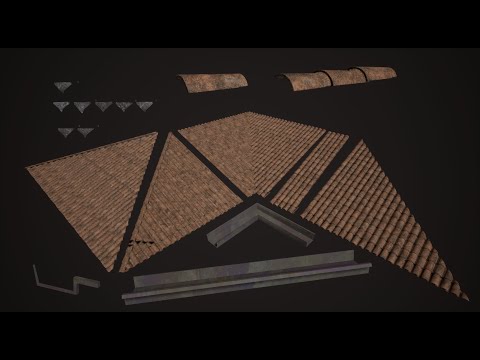 Modular Roof in Unreal4