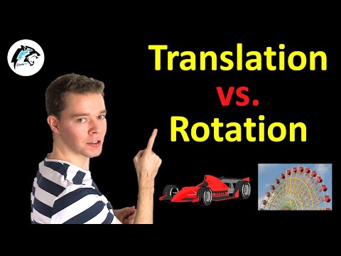 Translation vs. Rotation | Physik Tutorial