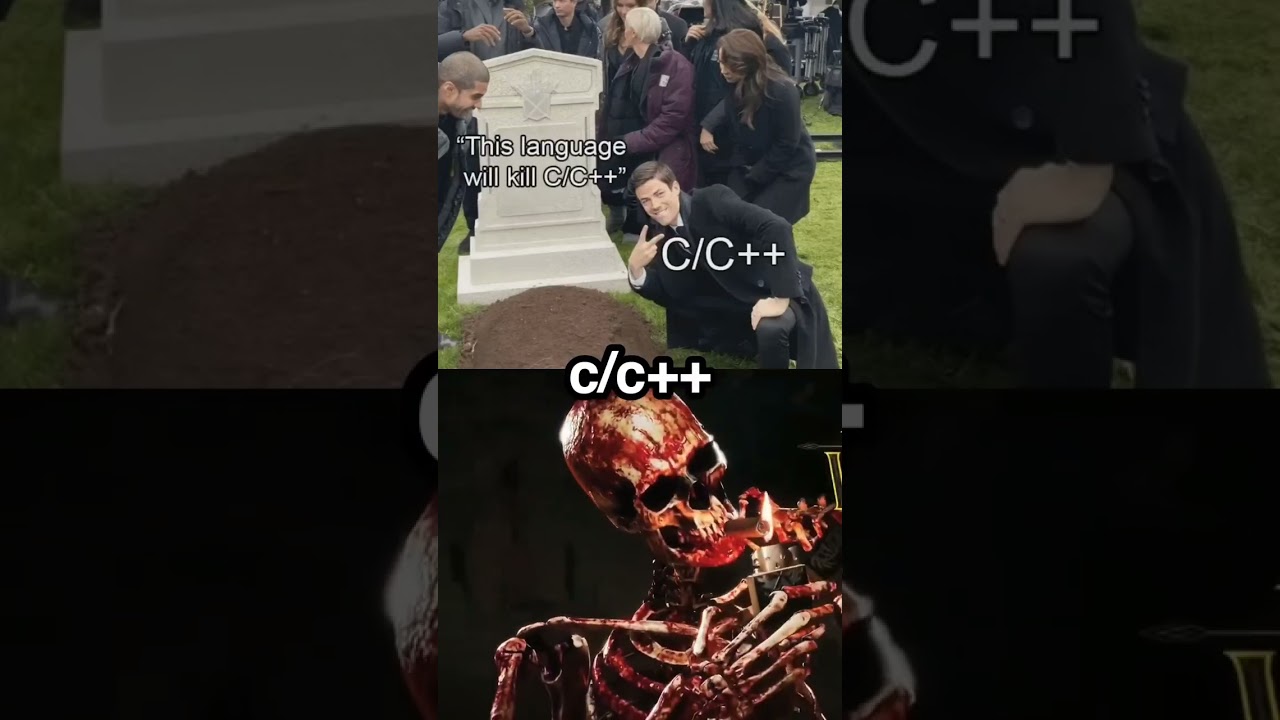 C++ the og #coding #memes #correctcoding #programminglanguage #funny #codingbat