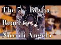 The 7 Reyna React To Nico Di Angelo Solangelo Part 1 2