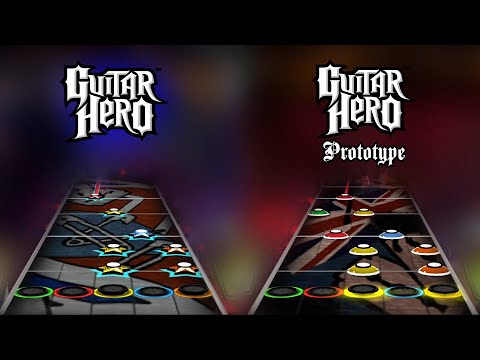 Guitar Hero 1 Prototype - "Infected" Chart Comparison