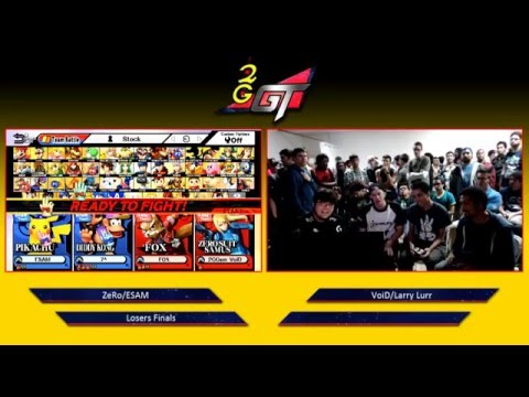 2GGT: ESAM Saga - ZeRo/ESAM (Blue) Vs. VoiD/Larry Lurr (Red) Losers Finals - Smash Wii U